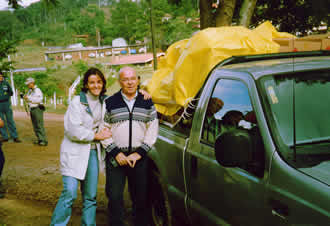 Os Piscicultores, Ana Maria  e seu pai  Wilson