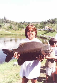As mulheres também provam que são boas na pescaria